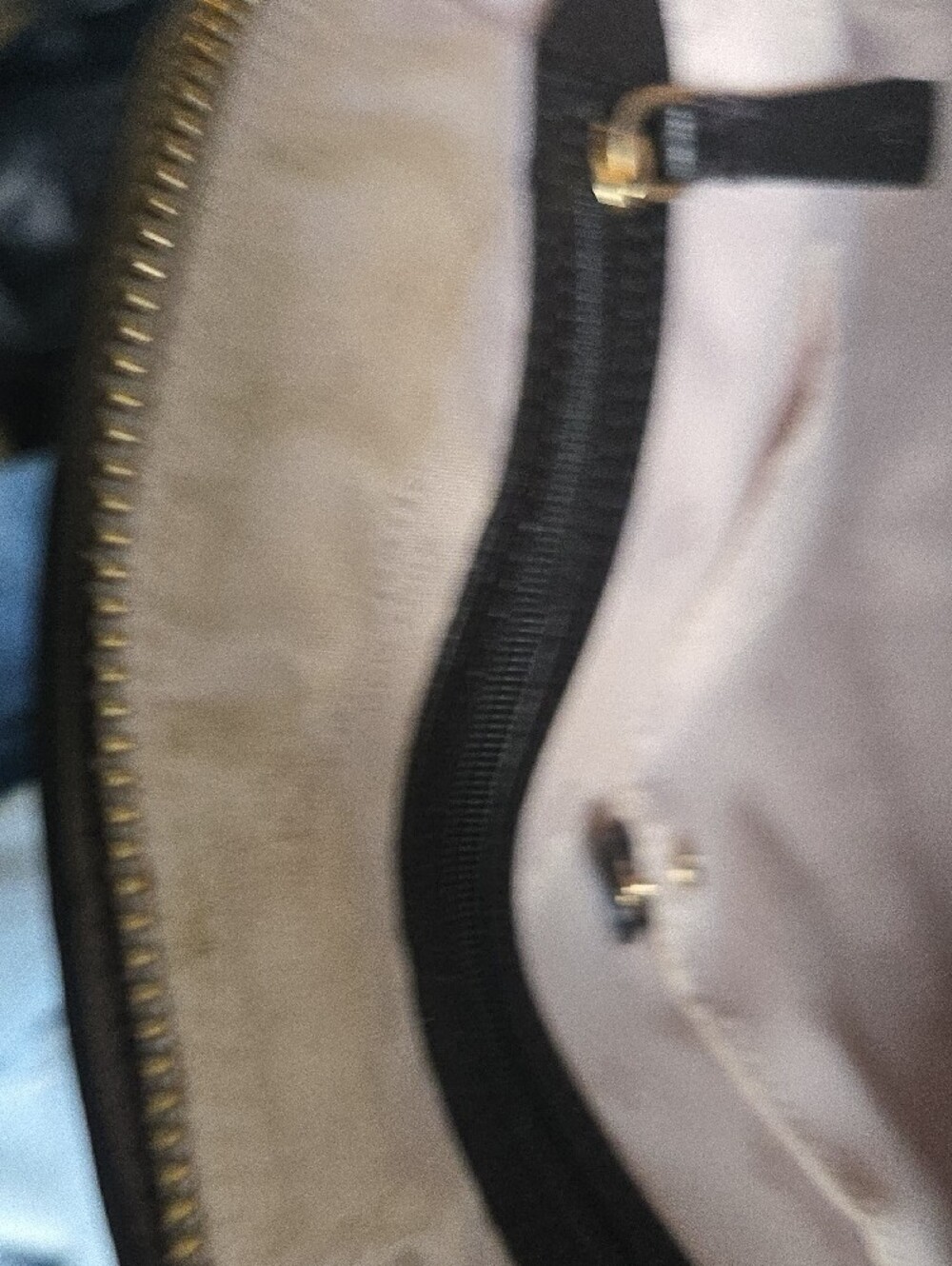 kate spade Beige and Black Dome Satchel - Picture 4 of 6
